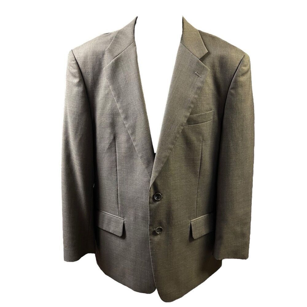Richard Harris Sport Coat Jacket‎ 2-Button Wool 40R Ventless Lined Workingcore